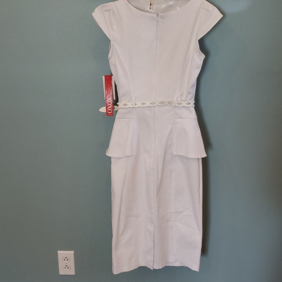 [XOXO] White one piece dress - Picture 4 of 8